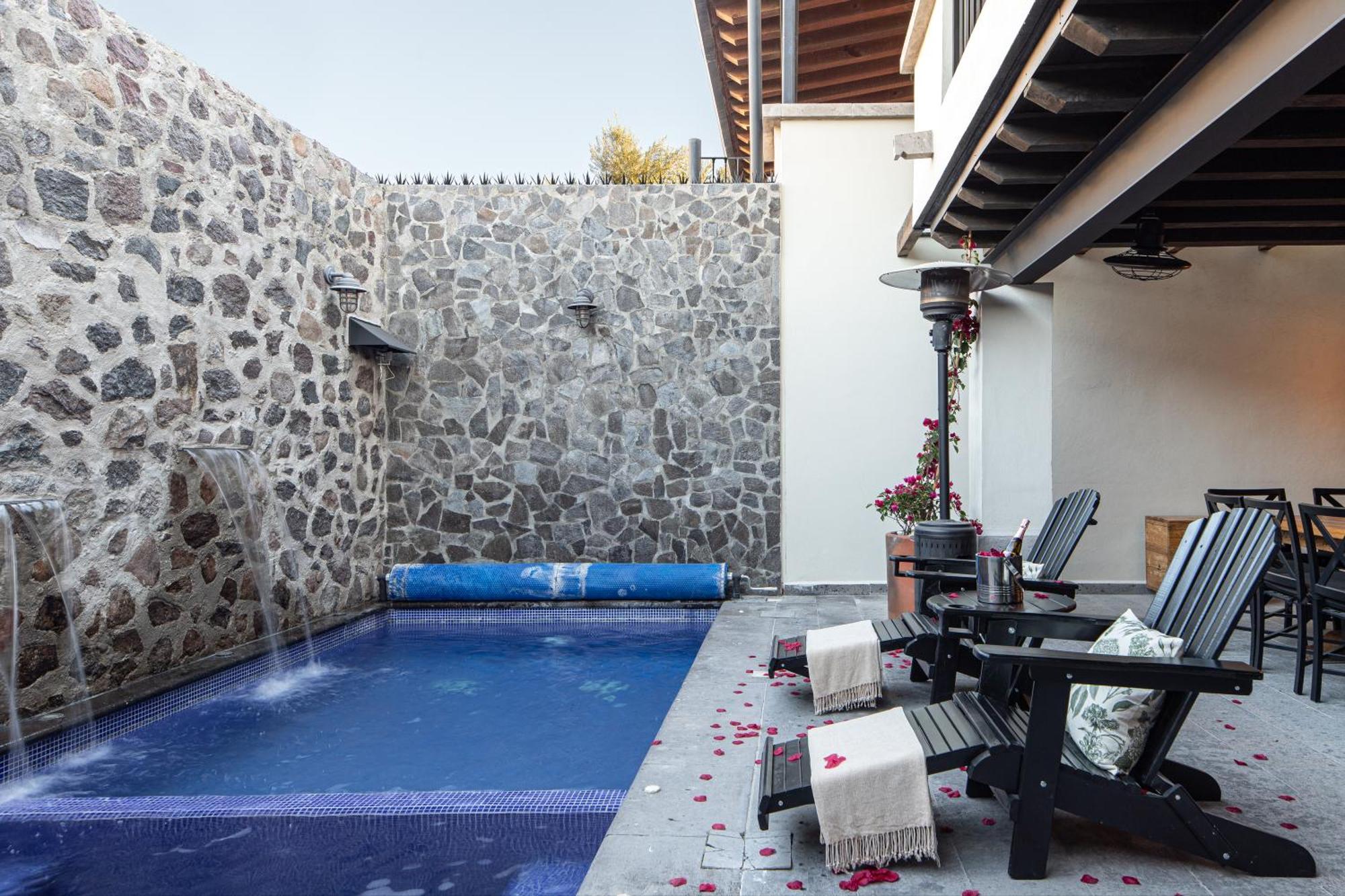 Villa Private Jacuzzi & Pool, Elegant La Escondida 5Br à San Miguel de Allende Extérieur photo